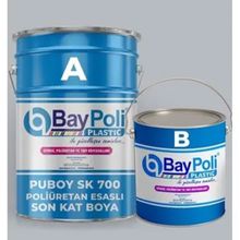 Baypoli RAL9017 SK 700 Puboy Poliüretan 20 kg Son Kat Boya