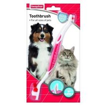 Beaphar Toothbrush Çift Taraflı Kedi ve Köpek Diş Fırçası