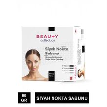 Beauty Collection Volkanik Kil Doğal Kayısı Çekirdeği 90 gr Siyah Nokta Sabunu
