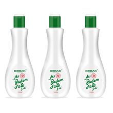 Bebak 3x215 ml Acı Badem Makyaj Temizleme ve Nemlendirici Bakım Sütü