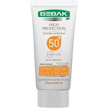 Bebak 75 ml Spf50+ Tüm Cilt Tipleri İçin Güneş Kremi