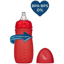 Bebedor 260 ml 0+ Isıyla Renk Değiştiren Cam Biberon