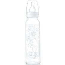 Bebedor 41302 Isıya Dayanıklı 250 ml Beyaz Cam Biberon