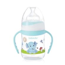 Bebedor Mavi 150 ml 0 Ay+ Geniş Ağız Kulplu Biberon