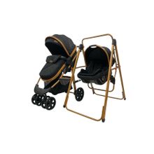 Bebegold Travel Sistem, Pusetli, Çift Yönlü, Salıncak Bebek Arabası Set