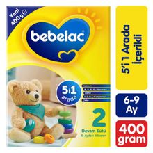 Bebelac 2 400 gr 4'lü Paket Devam Sütü