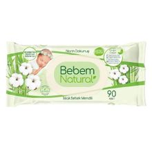 Bebem Natural 90x24 2160 Yaprak Islak Havlu Mendil