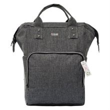 Bebex Light Grey Açık Gri Bag-Z Organizatör Anne Bebek Bakım Termal Sırt Çantası