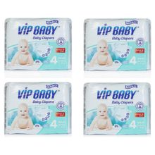 Bebiko Vip Baby Active Soft No:4 Maxi 128 Adet Bebek Bezi