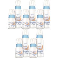 Bebsi Mavi 250 ml + 125 ml 5'li Cam Biberon Seti