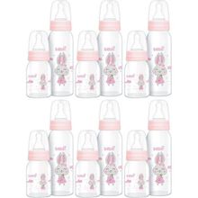 Bebsi Pembe 250 ml + 125 ml 6'lı Cam Biberon Seti