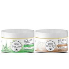 Bee Beauty Aloe Vera Kolajen 50 ml Yüz Kremi + Keçi Sütü Kolajen 50 ml Yüz Kremi
