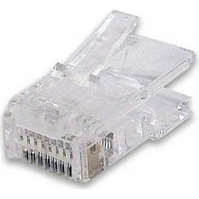 Beek BC-MP5E 25 li Paket CAT5E RJ45 8P8C Zırhsız Yuvarlak Kablo Tipi Konnektör