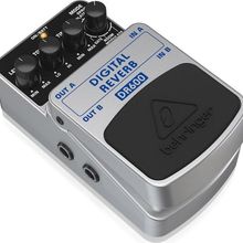 Behringer DR600 Gri Dijital Stereo Reverb Efekt Pedalı