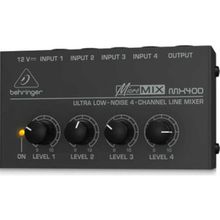 Behringer MX400 Mikrofon ve Kanal Çoğaltıcı Mikser