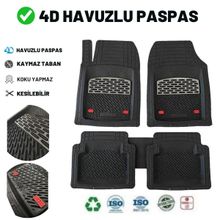 Beka Audi Q7 2012 4D Universal Yeni Nesil Siyah Gri Pro Havuzlu Paspas