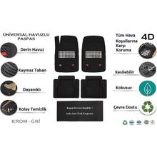 Beka Kia X Ceed 2023 4D Havuzlu Yeni Nesil Universal Krom Gri Paspas