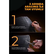 Beka Seat Ibiza HB 2006 4D Havuzlu Yeni Nesil Universal Krom Gri Paspas