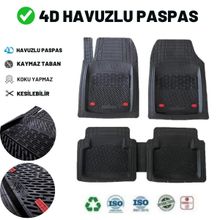 Beka Seat Ibiza HB 2021 4D Universal Yeni Nesil Siyah Pro Havuzlu Paspas