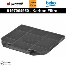 Beko ADV 6510 Davlumbaz Aspiratör Karbon Filtre