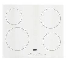 Beko AOV 64400 B 4 Gözlü Vitoseramik Cam Yüzeyli Ankastre Ocak Beyaz