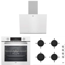 Beko BDE6062 B - BFC631 B - BOCD T6510EB Beyaz 3'lü Ankastre Set