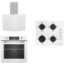 Beko BFC 330 B - BOCD T 6011 EB BDE 6040 B 3’lü Beyaz Ankastre Set