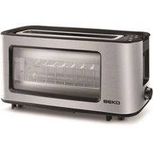 Beko BKK 2192 1100 W 7 Programlı 1 Dilim Hazneli Ekmek Kızartma Makinesi Inox