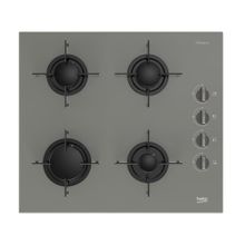 Beko BOCD T 6010 EG Gri Cam Ankastre Ocak
