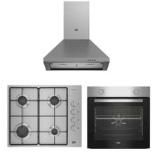 Beko BOMD D 6110 EI - ADP 61420 I - BFM 310 I Inox 3'lü Ankastre Set