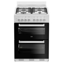Beko FD 410 Çift Bölmeli Beyaz Ocaklı Fırın