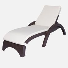 Belde 60x188x5 cm Krem Şezlong Minderi