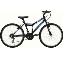 Belderia Tec Strong 24" Jant 21 Vites V-Fren Siyah Mavi Dağ Bisikleti