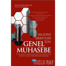 Belediye Şirketleri İçin Genel Muhasebe ve Sayıştay’ın Belediye Şirketleri Hakkındaki Tasnifli Mali Denetim Bulguları - Kolektif