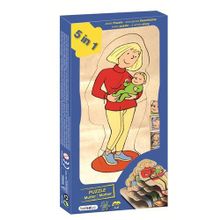 Beleduc Anne 15x30 cm Katlı Puzzle