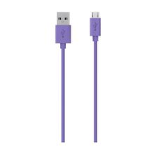Belkin 2 mt Mor Micro Data Hızlı USB Şarj Kablosu