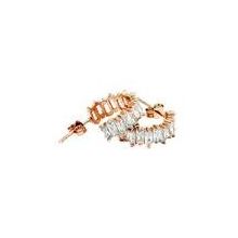Bella Gloria GP00206 Baget Taşlı Rose Gümüş Küpe