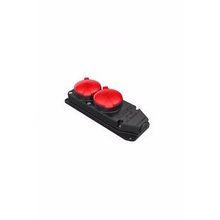 Bemis BK6-2504-4612 3x25A 3P+E 380V IP55 Kauçuk Plastik Trifaze 2li Grup Priz