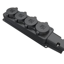 Bemis Kauçuk Monofaze 1x16A 220V 4'lü Grup Priz