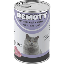 Bemoty 12x415 gr Kuzu Etli Kedi Konserve Yaş Mama