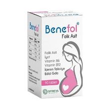 Benefol Folik Asit 60 Tablet