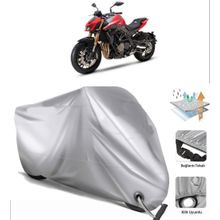 Benelli TNT 600 Siyah Arka Çanta Uyumsuz Ultra Kalın Su Geçirmez Motor Brandası