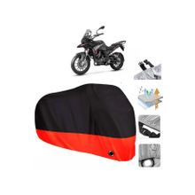 Benelli TRK 251 Siyah Arka Çanta Uyumsuz Ultra Kalın Su Geçirmez Motor Brandası