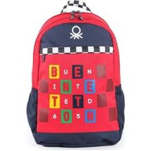 Benetton 03766 Laptop Bölmeli Okul Sırt Çantası 3 Bölmeli Okul Çantası