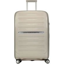 Benetton 14BNT1000-1 Bej Trolley 70 cm Unisex Büyük Boy Valiz