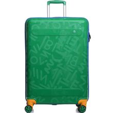 Benetton 14BNT200 Yeşil Büyük Boy 70 CM Valiz