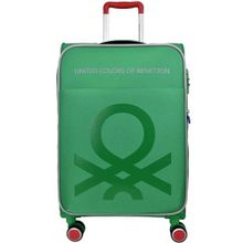 Benetton 14BNT2200 Yeşil Kabin Boy 50 cm Valiz