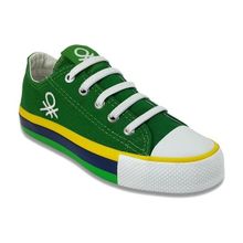 Benetton 30175F Yeşil Sarı Çocuk Spor Ayakkabı
