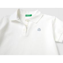 Benetton 3WG9C300O Beyaz Kız Çocuk T-Shirt