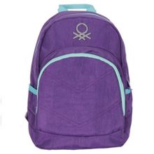 Benetton 70460 Krinkıl Anaokulu Çantası Mor